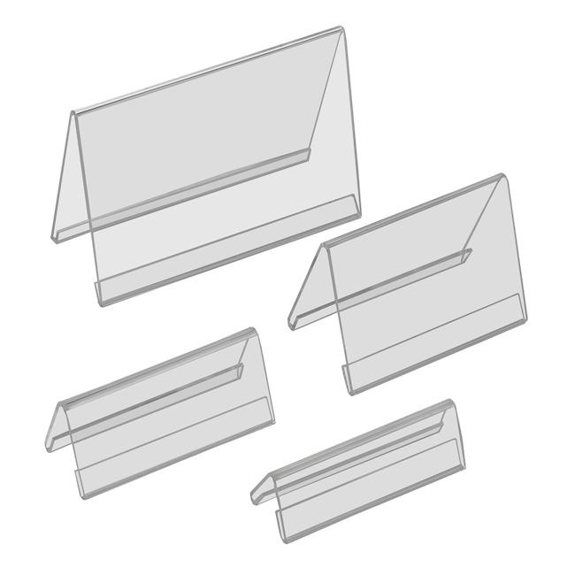 Roof sign stand Acryl 105 x 75 mm